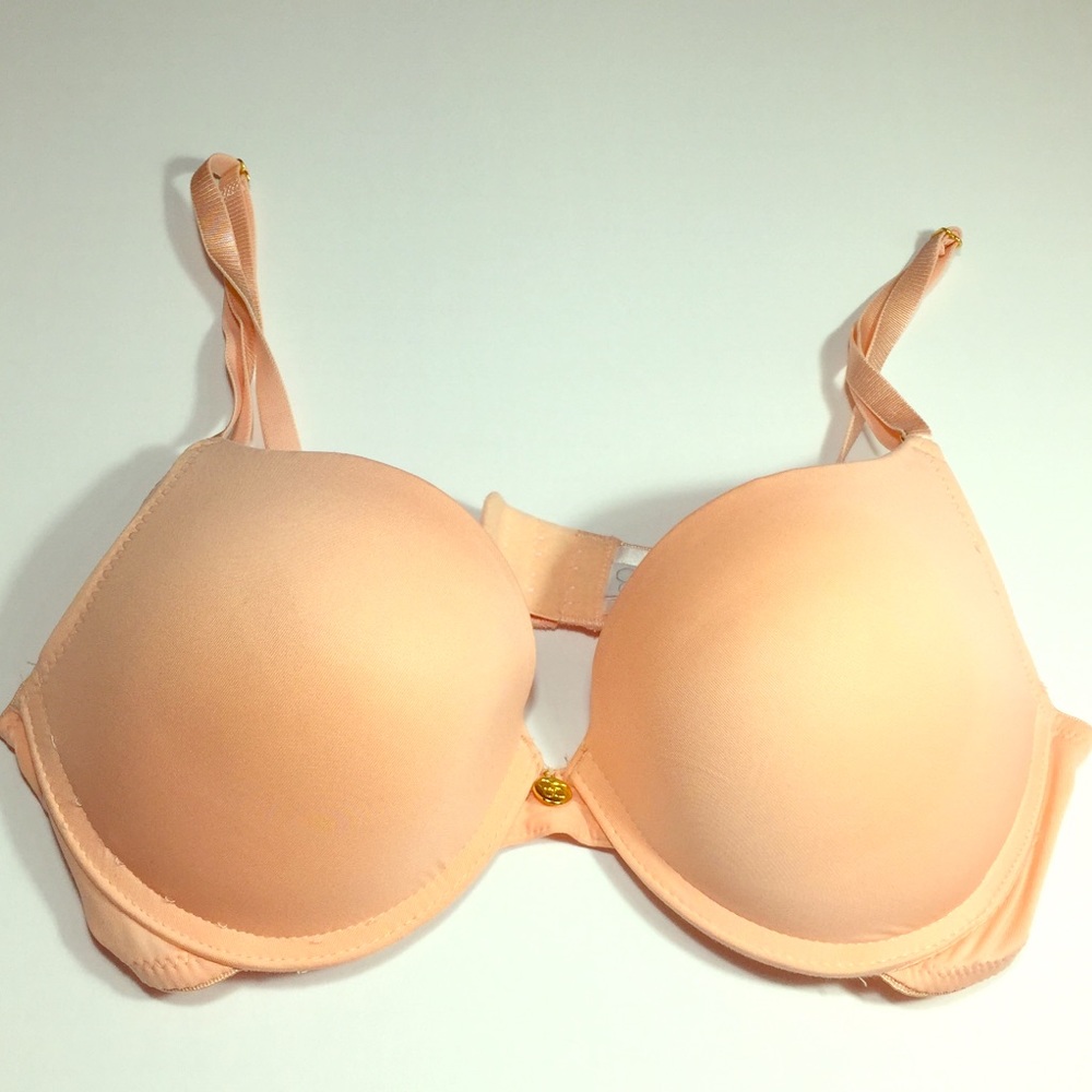Jessica Simpson Pastel Orange Pink Padded Bra